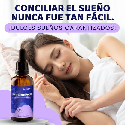 Rezt Sleep Drops™ Goticas para Dormir en 15 Minutos