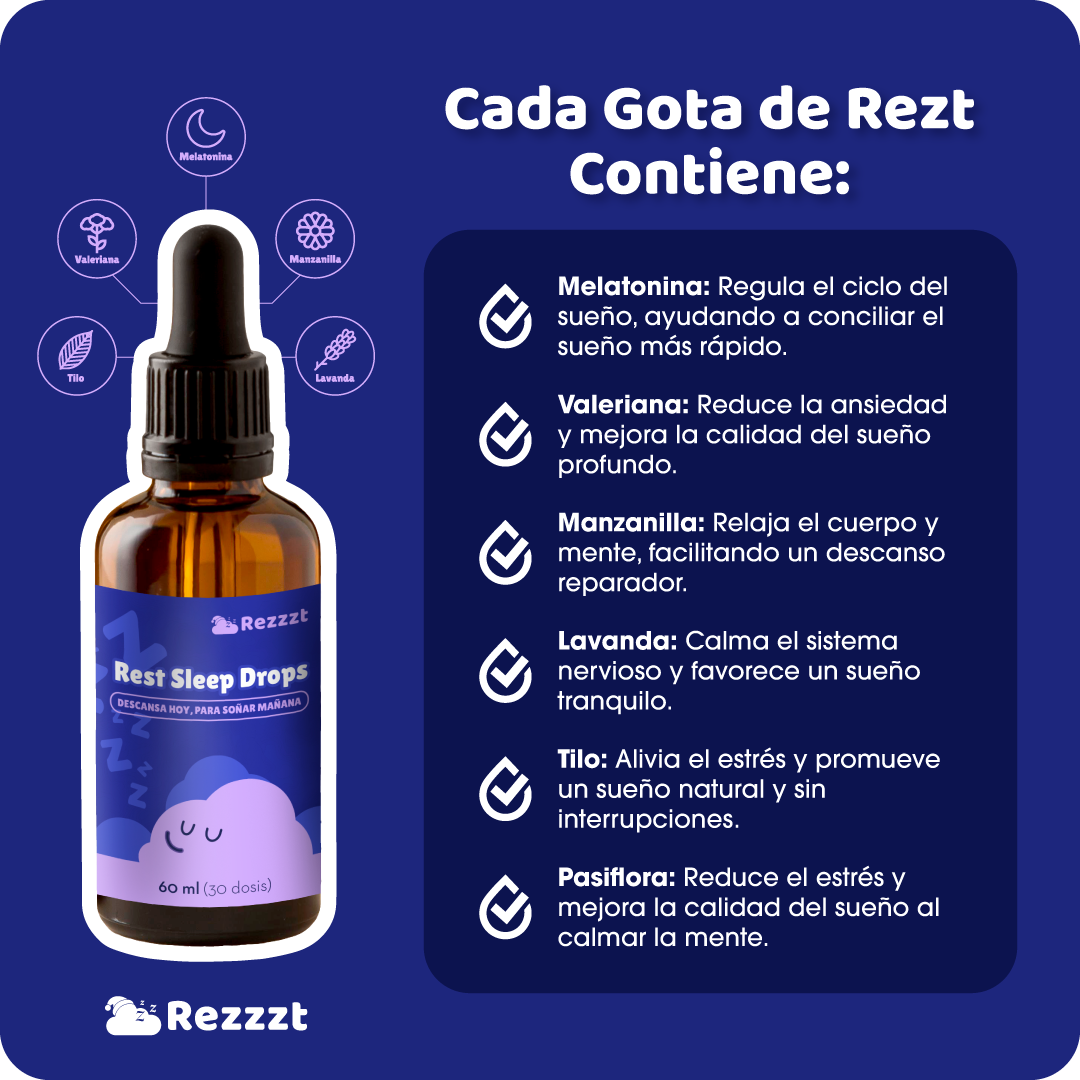 Rezt Sleep Drops™ Goticas para Dormir