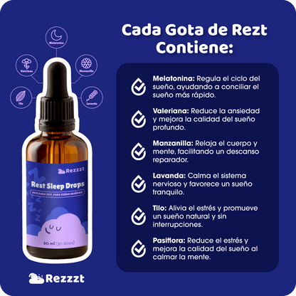 Rezt Sleep Drops™ Goticas para Dormir